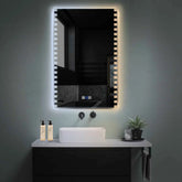 LED Spiegel Vertikal | Touch-Schalter | Anti-Beschlag-Funktion | Einstellbare Farbtemperatur - Reyze Seria Edge Model 6