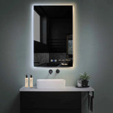 LED Spiegel Vertikal | Touch-Schalter | Anti-Beschlag-Funktion | Einstellbare Farbtemperatur - Reyze Seria Motivated Model 4