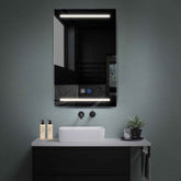 LED Spiegel Vertikal | Touch-Schalter | Anti-Beschlag-Funktion | Neutralweißes Licht - Reyze Seria Salono Model 4