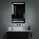 LED Spiegel Vertikal | Touch-Schalter | Anti-Beschlag-Funktion | Kaltweißes Licht - Reyze Seria Salono Model 4