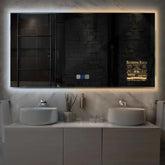 LED Spiegel Rechteckig | Touch-Schalter | Anti-Beschlag-Funktion | Einstellbare Farbtemperatur - Reyze Seria Motivated Model 5