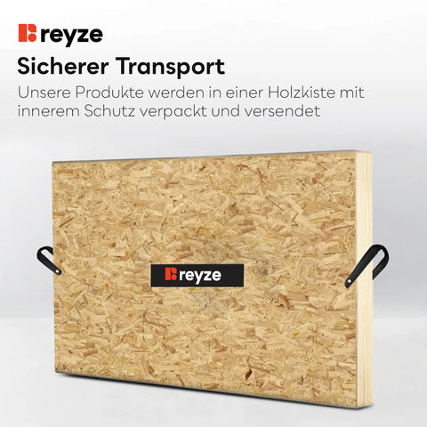 LED Spiegel Vertikal | Wandschalter-Steuerung | Warmweißes Licht - Reyze Seria Edge Model 5