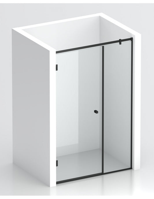 Cabina de dus cu balamale usi batante SPARKE model SENSY 04 SATIN