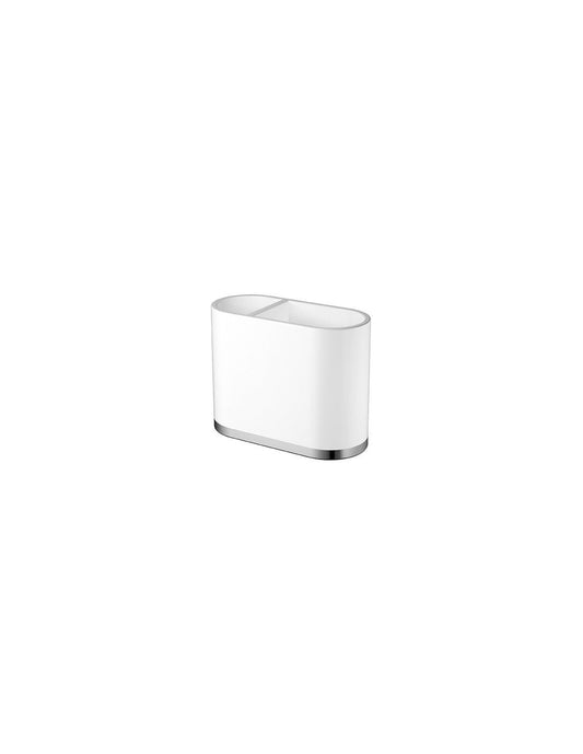 Suport pentru periuta de dinti SPARKE model LUSTA 02 WHITE- CHROME