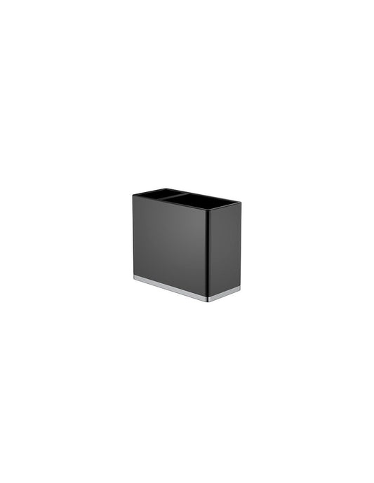 Suport pentru periuta de dinti SPARKE model SOPA 02 BLACK-CHROME